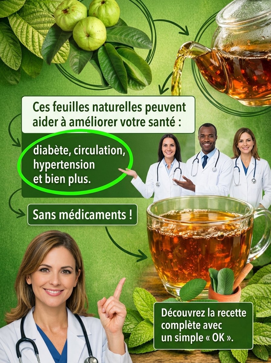 Révélation : 3 Feuilles Communes Qui Pourraient Rééquilibrer Votre Santé (Diabète, Tension, Circulation) – Oubliez les Comprimés !