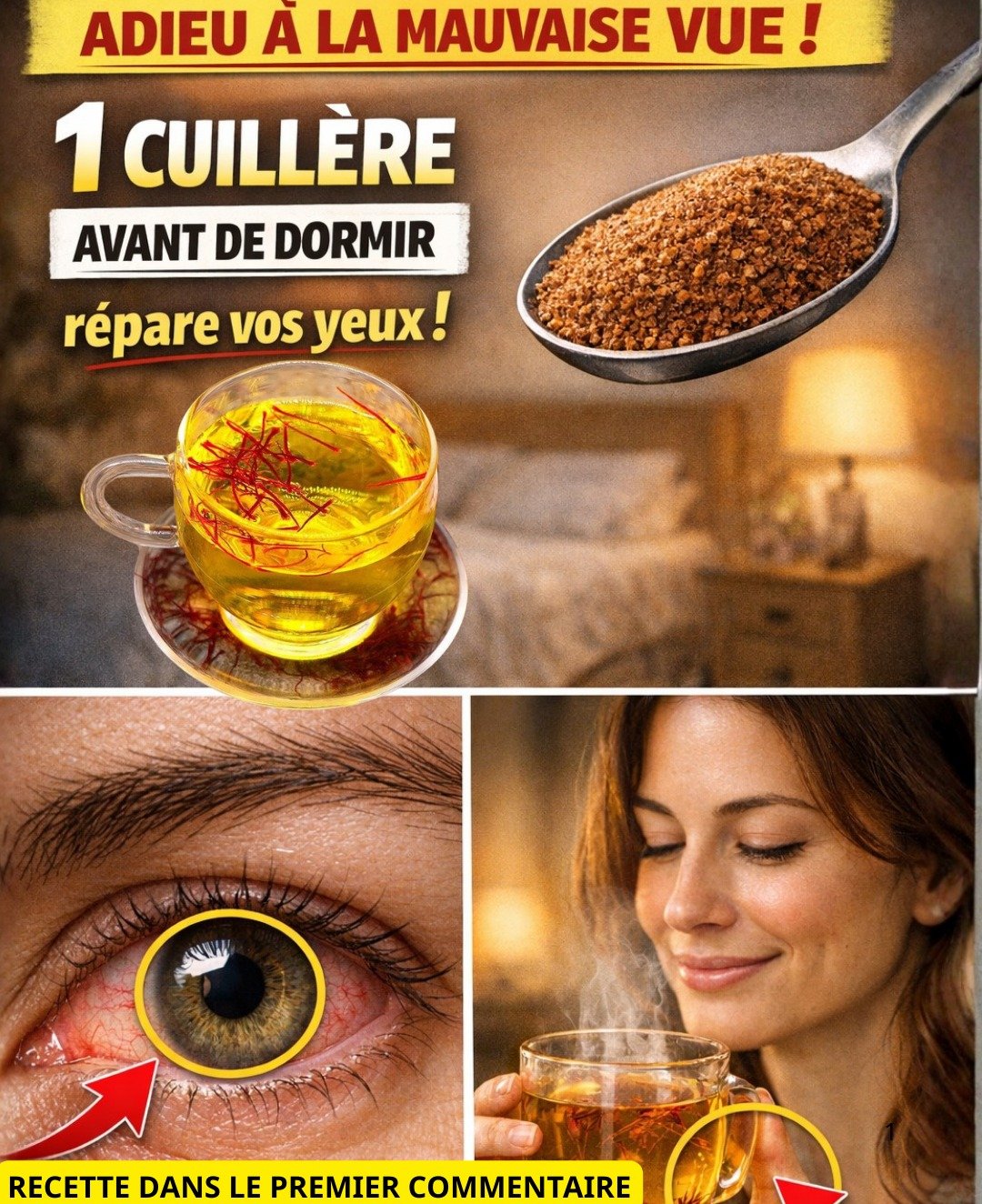 Le safran avant le coucher : un soutien naturel pour la vision après 60 ans