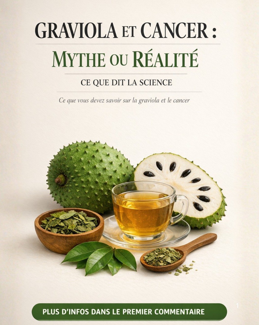 Corossol et Cancer : La Vérité Éclatante que PERSONNE ne vous dit (et ce que vous risquez si vous croyez aux mythes !)