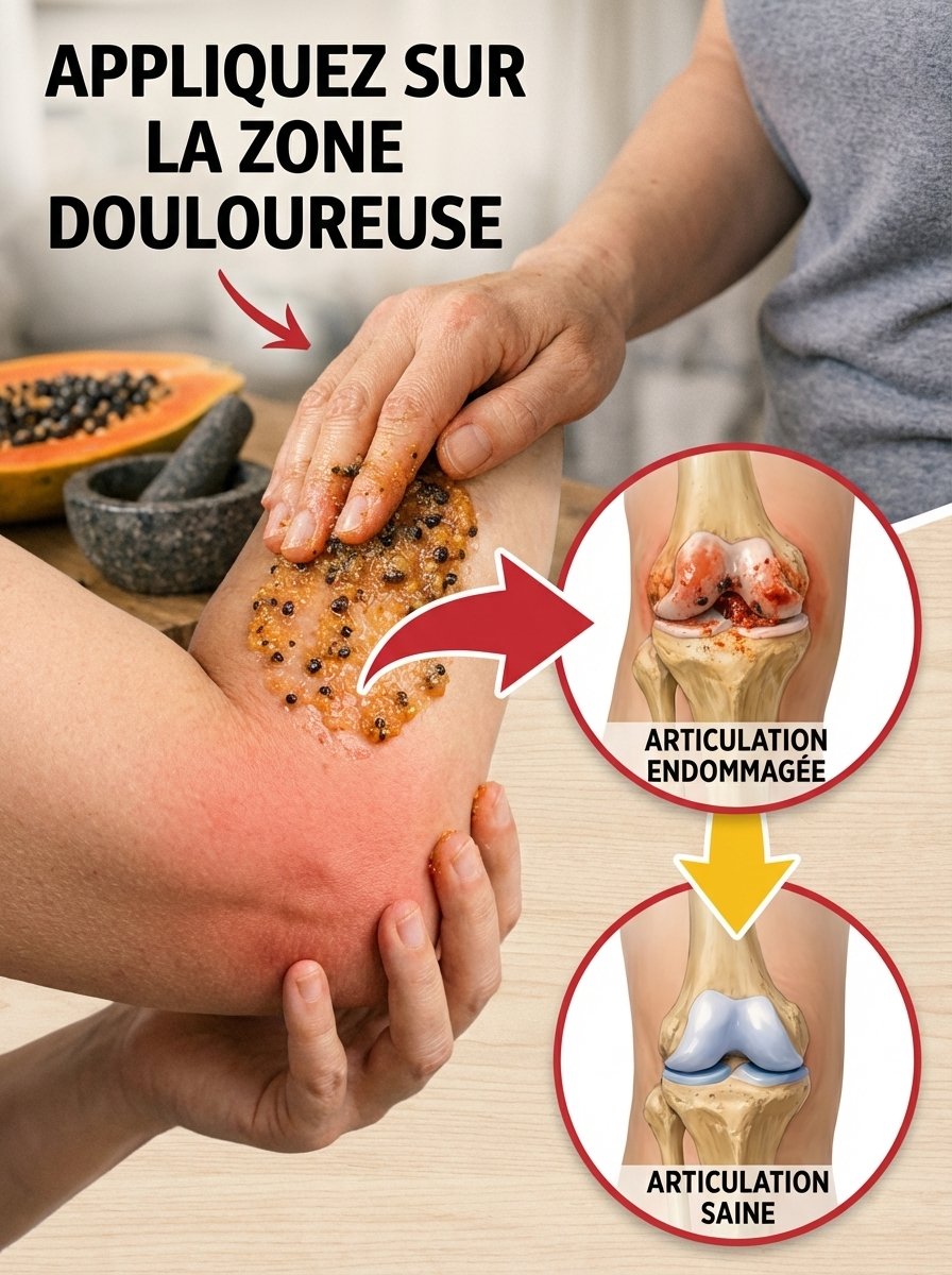 Le Secret Insoupçonné pour des Articulations Sans Douleur : Ne Jetez PLUS JAMAIS les Graines de Papaye !