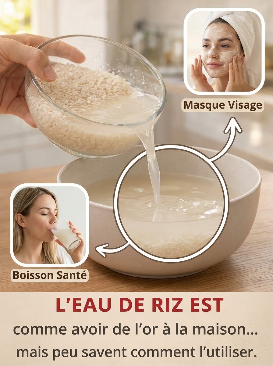Le Secret Gratuit Que Vous Jetez : 5 Utilisations Révolutionnaires de l'Eau de Riz Pour une Peau et des Cheveux Incroyables (Le 3ème Est Choquant !)