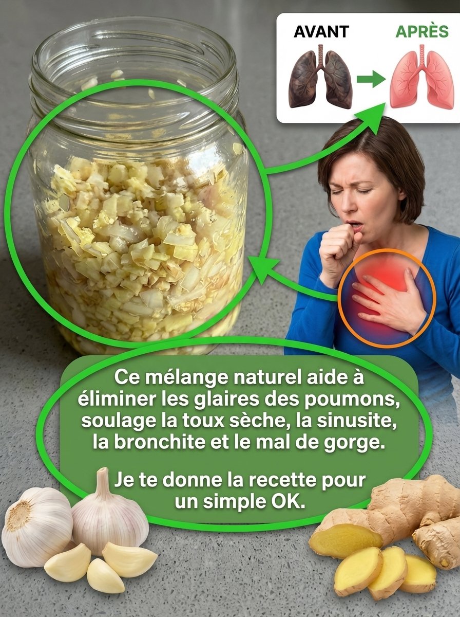 Le Remède Oublié : Ce Mélange Simple Va Nettoyer Vos Poumons et Booster Votre Immunité en Un Temps Record !