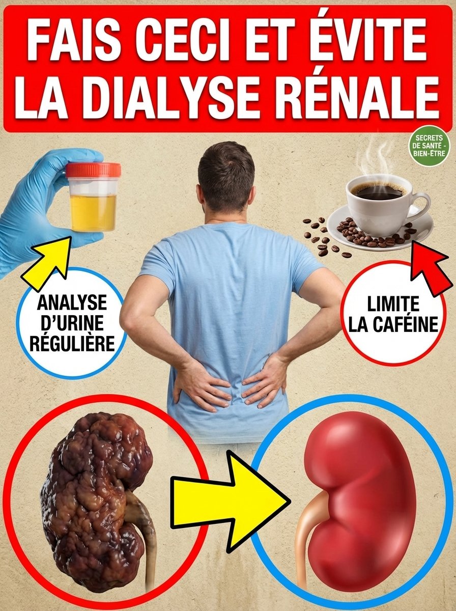 Le Secret Inattendu pour des Reins NEUFS : 10 Astuces Naturelles qui Font Chuter la Créatinine et Doublent votre Énergie !