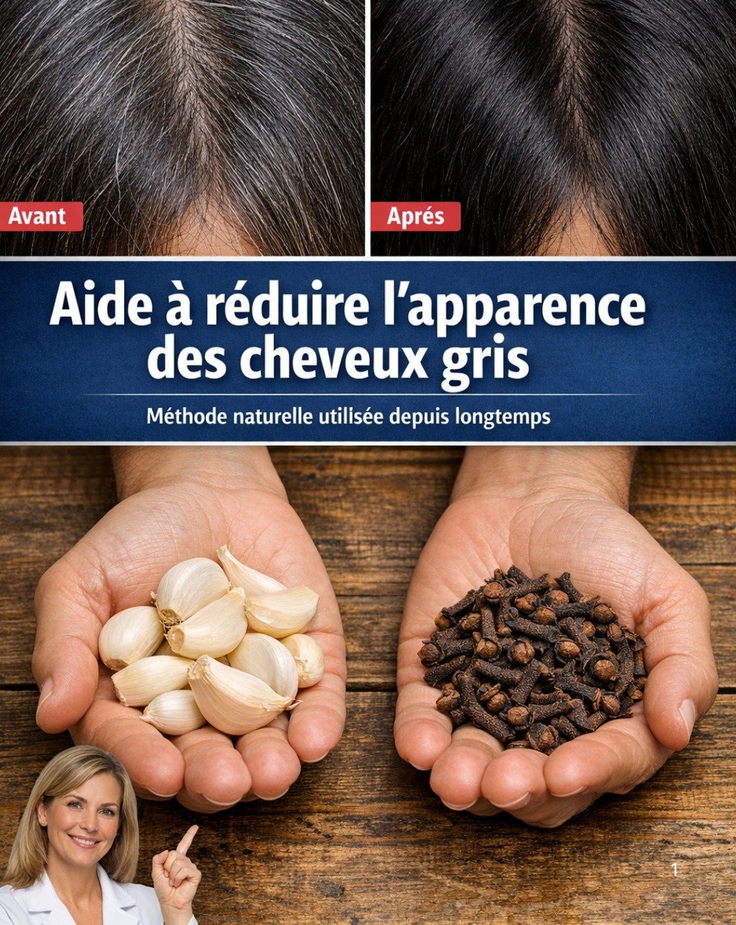 Le Secret Millénaire pour Éliminer les Cheveux Blancs : 2 Ingrédients Que Vous Avez Déjà à la Maison !