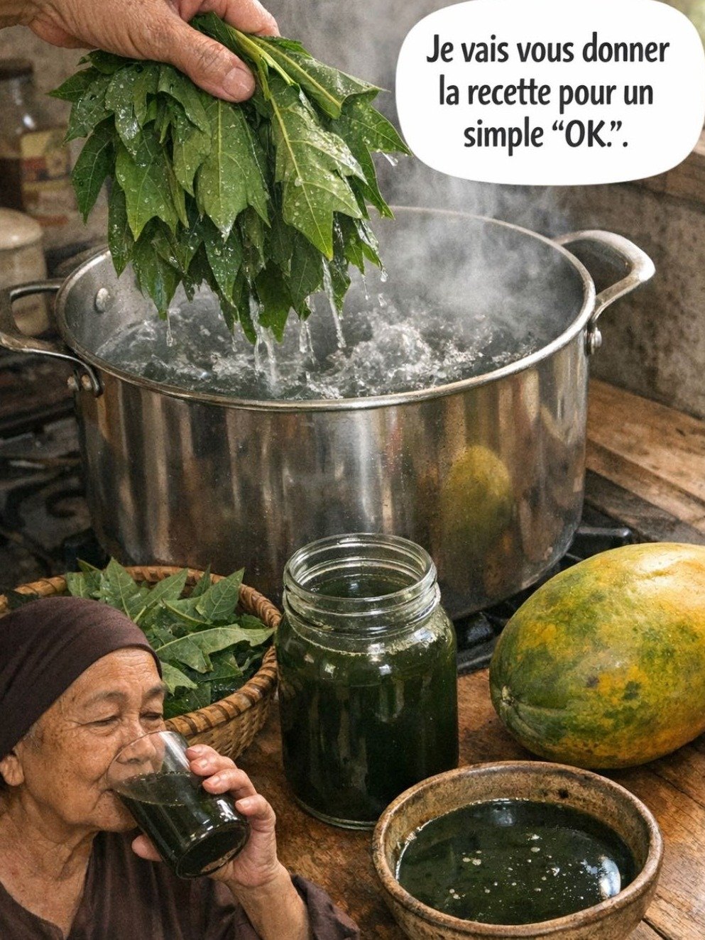 Le Secret Tropical Oublié : 7 Bienfaits Incroyables des Feuilles de Papaye Bouillies Que VOUS Devez Connaître ABSOLUMENT !