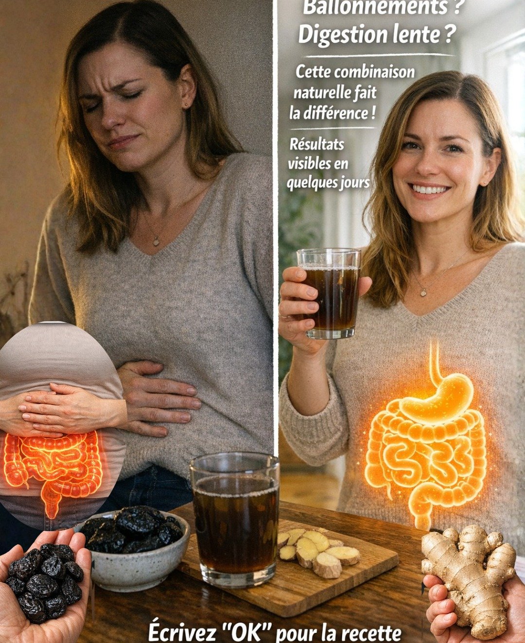 Vos intestins : un réservoir de toxines insoupçonné ? Découvrez comment les purifier avec seulement deux ingrédients naturels ! 🌿