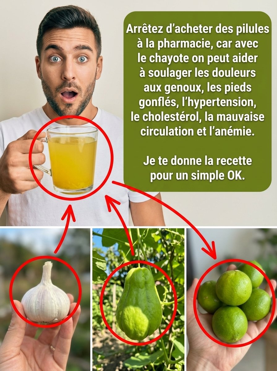 Le Secret Minceur & Énergie que Personne ne Vous Dit : Ce Jus de Chayotte et Citron Va Révolutionner Votre Corps !