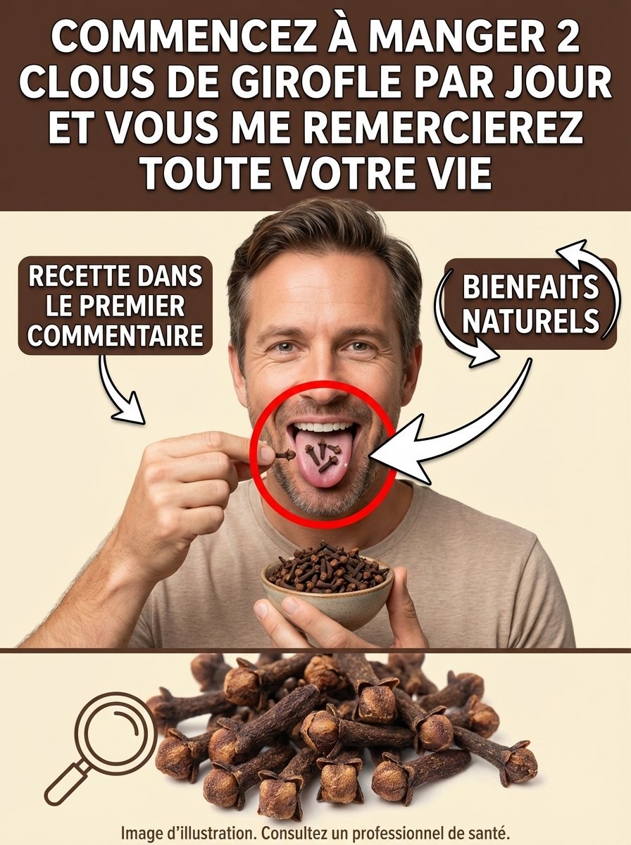 Le Secret Oublié : Que se passe-t-il si vous mangez 2 clous de girofle CHAQUE JOUR ? (Vous allez être CHOQUÉ !)