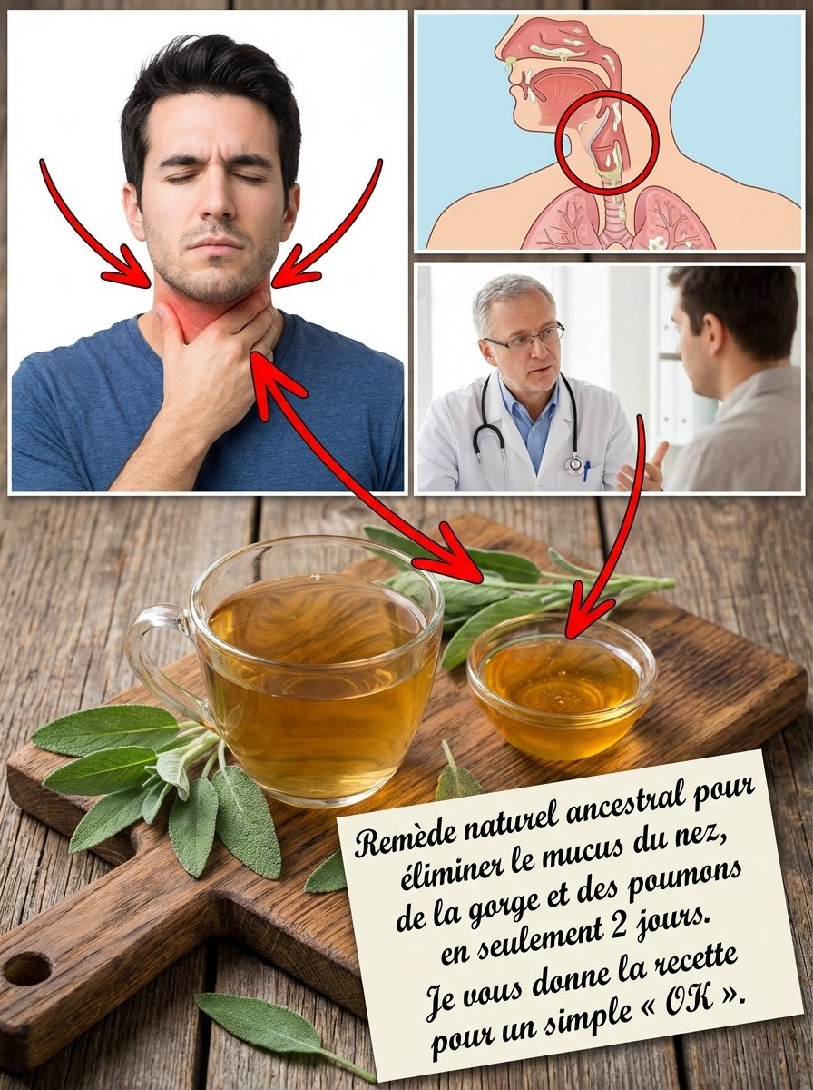 Dites ADIEU au Mucus ! Ce Puissant Remède Naturel à la Sauge Va Transformer Vos Voies Respiratoires en 7 Jours