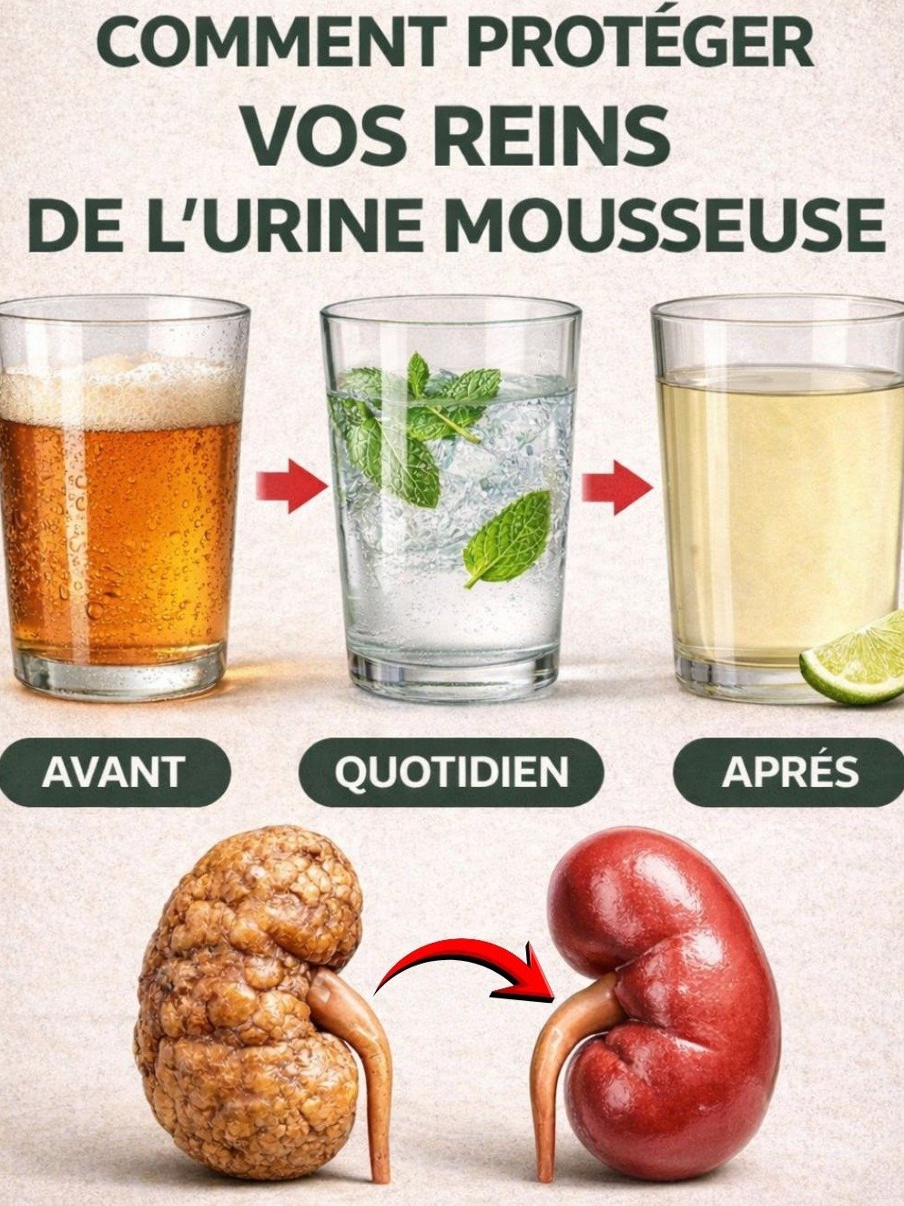 Le Secret Bien Gardé pour des Reins en Pleine Forme : 10 Super-Boissons Validées par la Science pour Dire Adieu à la Protéinurie !
