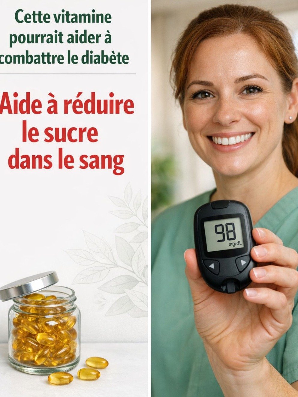 Diabète : 3 Vitamines Peu Connues Qui Peuvent Restaurer Votre Circulation et Votre Vitalité Intime (Ne Manquez Pas Ça !)