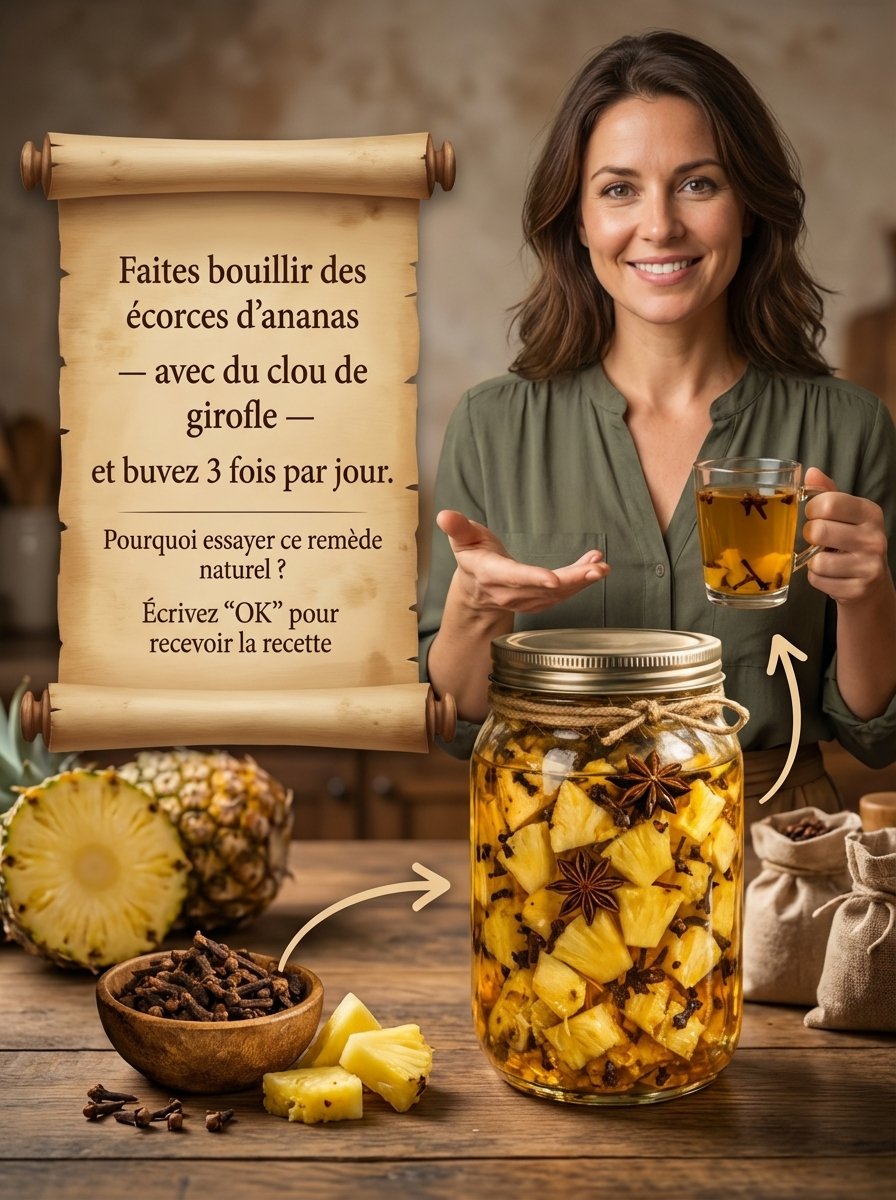 Ne Jetez PLUS Jamais Vos Écorces d'Ananas ! Ce Secret Ancien Révèle 20 Bienfaits Incroyables (et Comment Le Préparer en 15 Min)