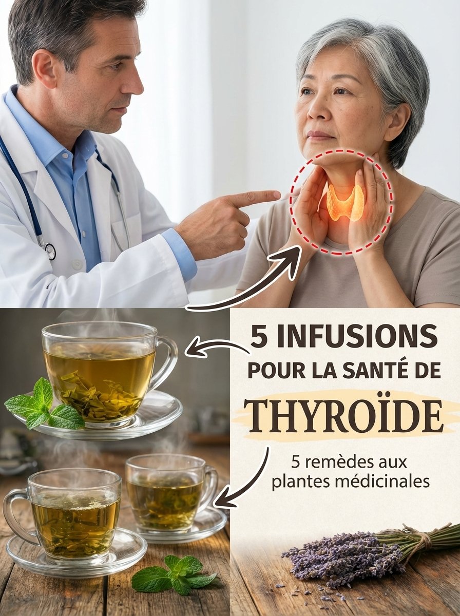 ALERTE THYROÏDE ! 🚨 Si vous avez ces symptômes, ces 5 HERBES peuvent CHANGER VOTRE VIE ! Le SECRET NATUREL contre l'hypothyroïdie que PERSONNE ne vous dit (surtout le N°1) ! 🌱