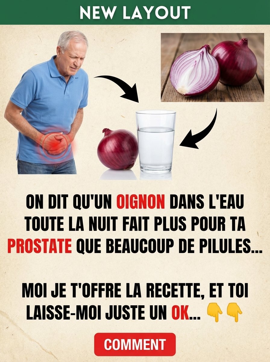 Ne Jetez PLUS Jamais la Peau d'Oignon ! Le Secret Oublié Pour une Prostate et une Vessie en Acier (Remèdes Viraux)
