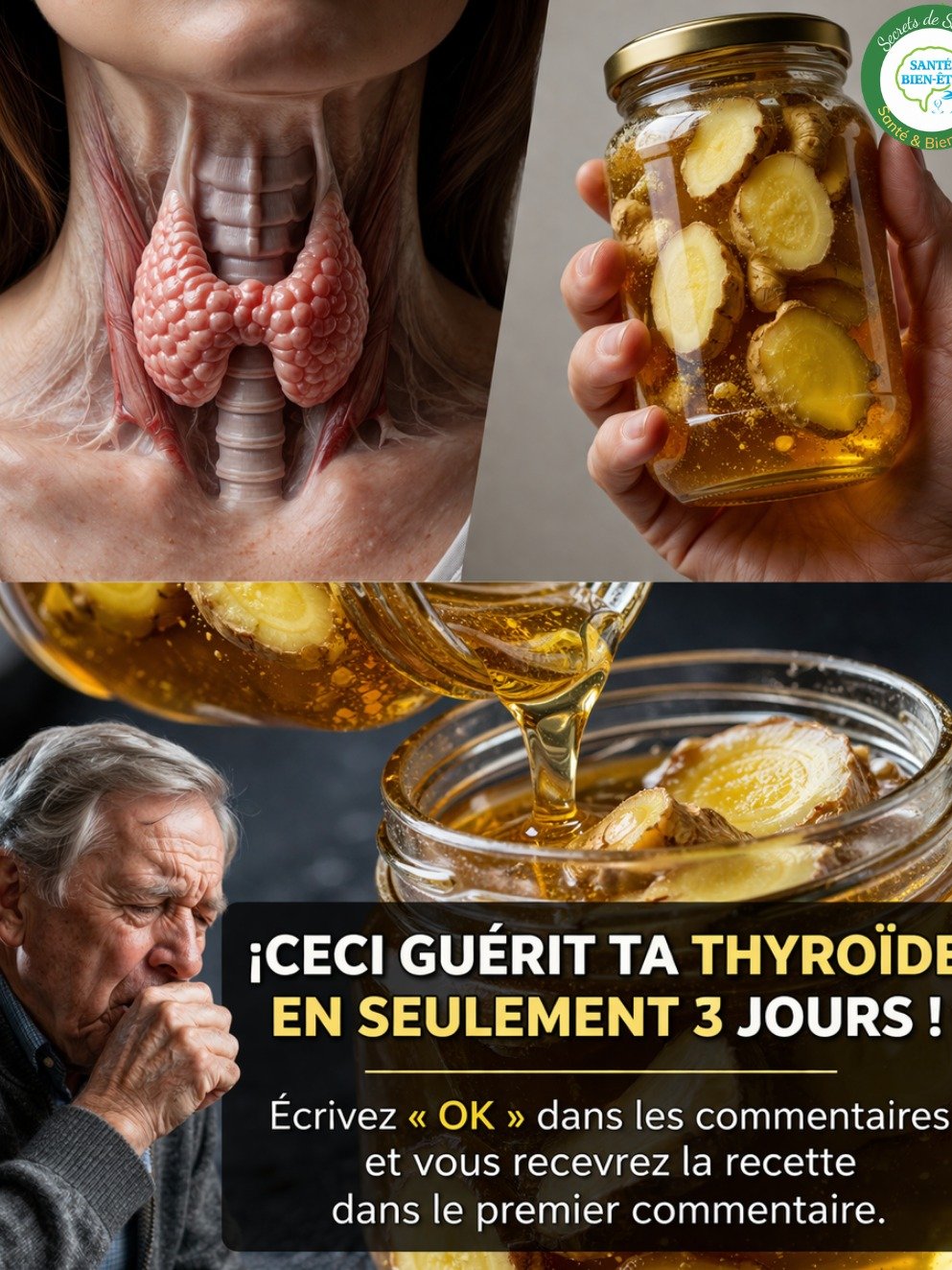 Découvrez la formule secrète de Barbara O'Neill : 3 jours pour réveiller votre thyroïde avec le curcuma et le miel !