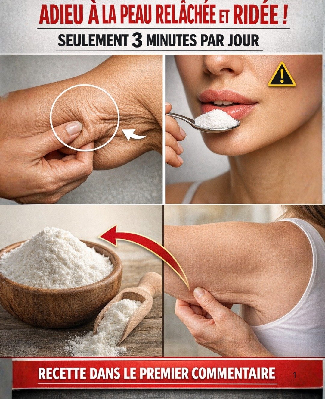 🌿 Révélez une Peau Plus Lisse : La Routine de 3 Minutes Contre la Peau Ridée