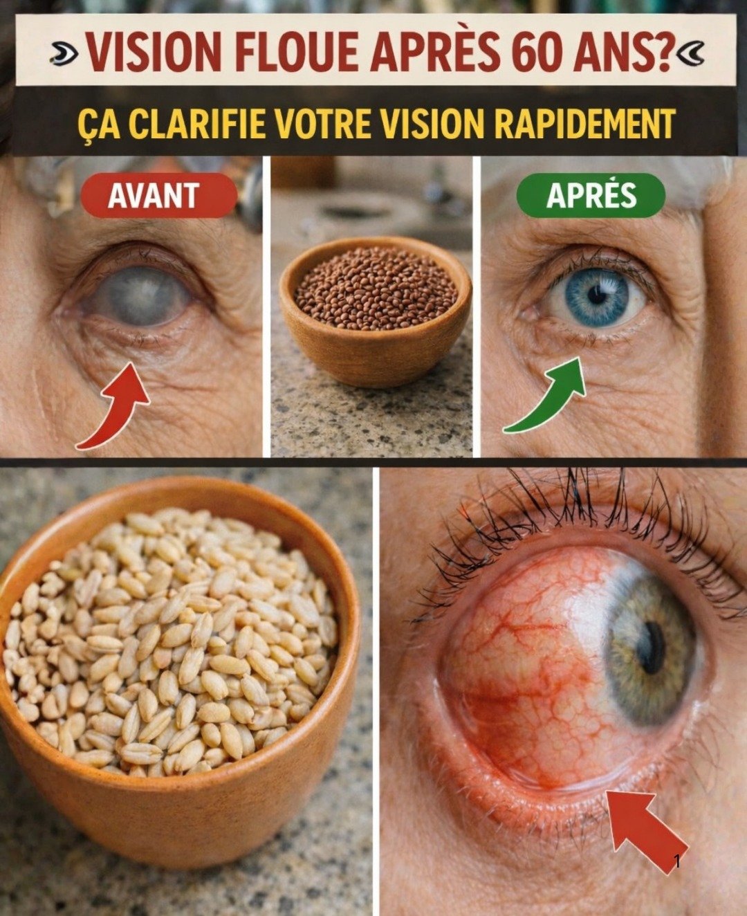 Optimisez Naturellement Votre Vision Après 60 Ans : Le Pouvoir des Graines Quotidiennes pour la Santé Oculaire