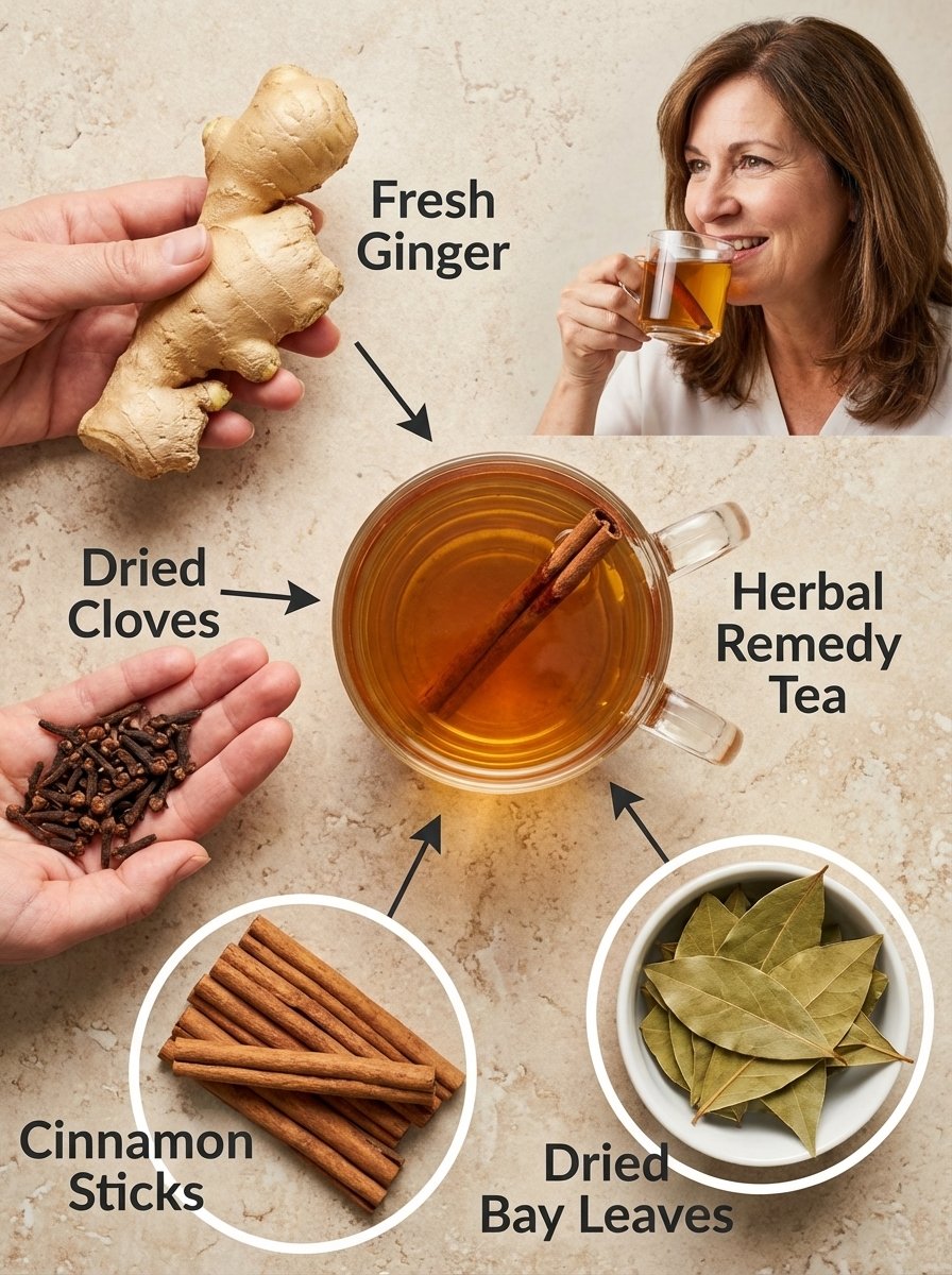 Le Rituel Oublié des 4 Épices : Éliminez Stress et Ballonnements pour de Bon (Votre Vie Après 40 Ans Ne Sera Plus la Même !)