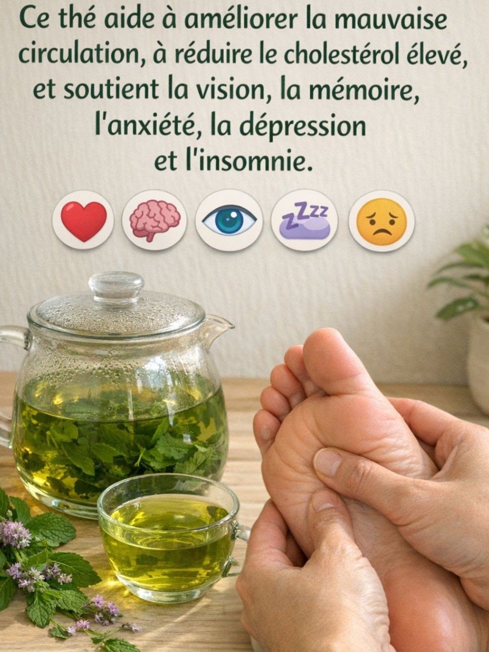 Le Secret Que Personne Ne Vous Dit : Cette Infusion Révolutionne Votre Circulation, Cholestérol, Vue, Mémoire ET Sommeil !