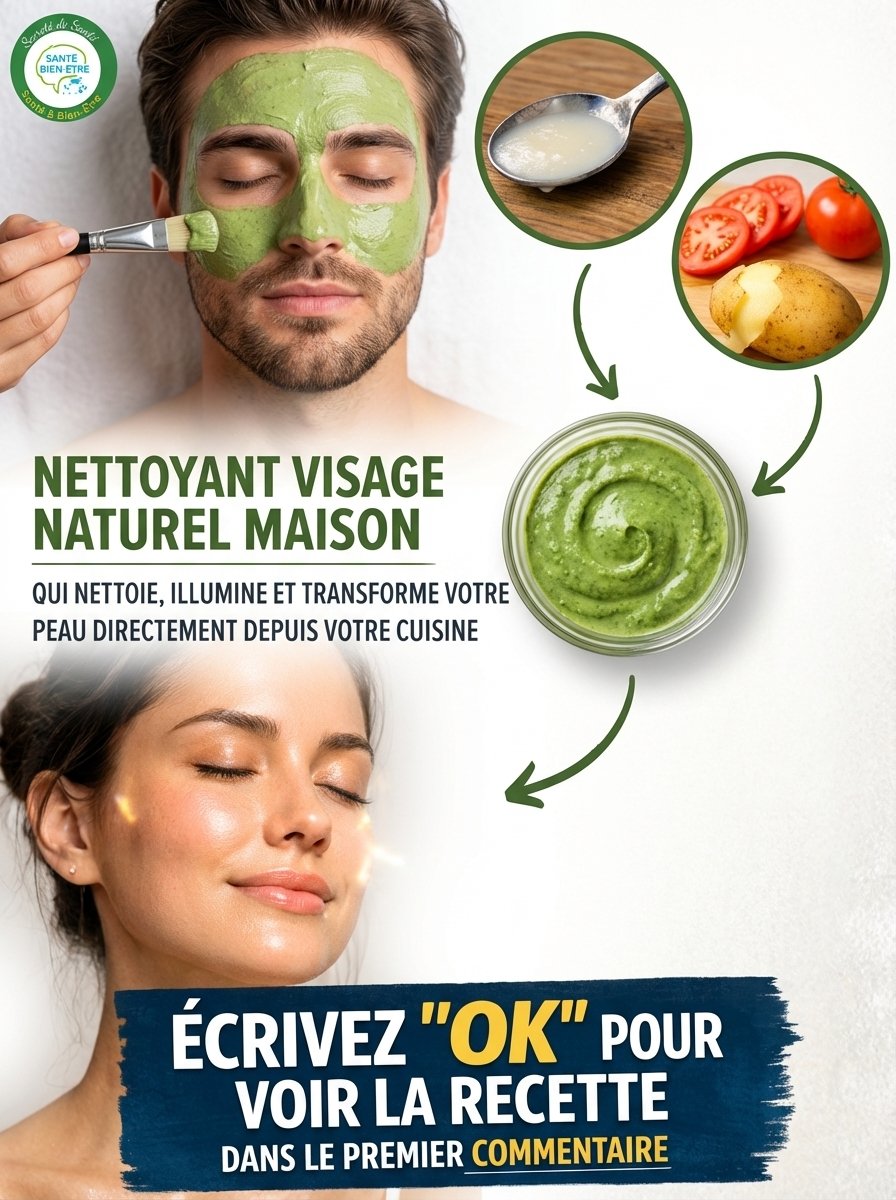 Le Secret Éclatant de Votre Cuisine : Un Nettoyant Visage Maison Qui Éradique les Taches et Révèle une Peau Lumineuse en Moins de 7 Jours !
