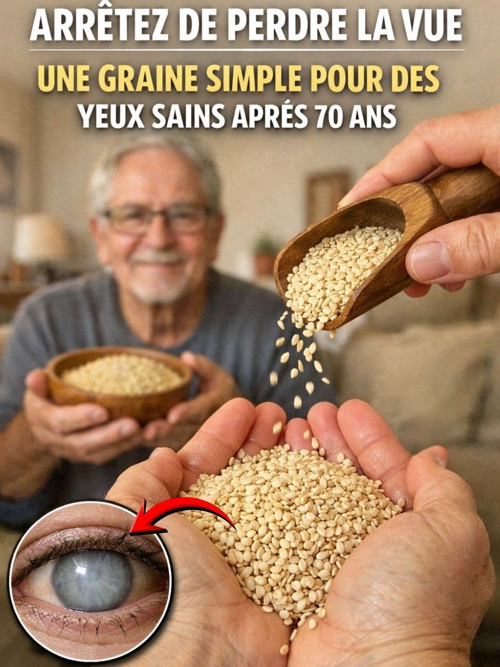Plus de 70 Ans ? Ne Laissez PAS Votre Vue Décliner ! Cette Graine INSOUPÇONNÉE Va Rajeunir Votre Rétine