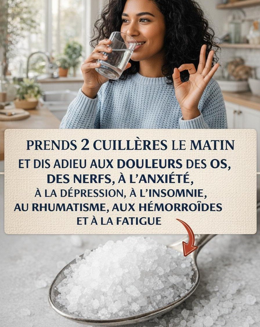 Eau salée avant de dormir : le rituel nocturne des plus de 50 ans pour soulager les articulations et mieux dormir