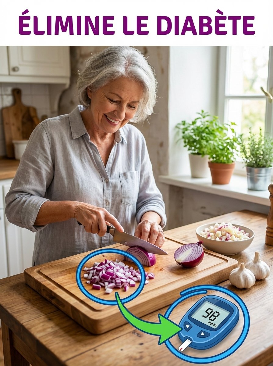 Le Secret Oublié : Cette Recette à l'Oignon Rouge Peut FAIRE CHUTER Votre Glycémie (Pourquoi Personne Ne Vous En Parle ?)