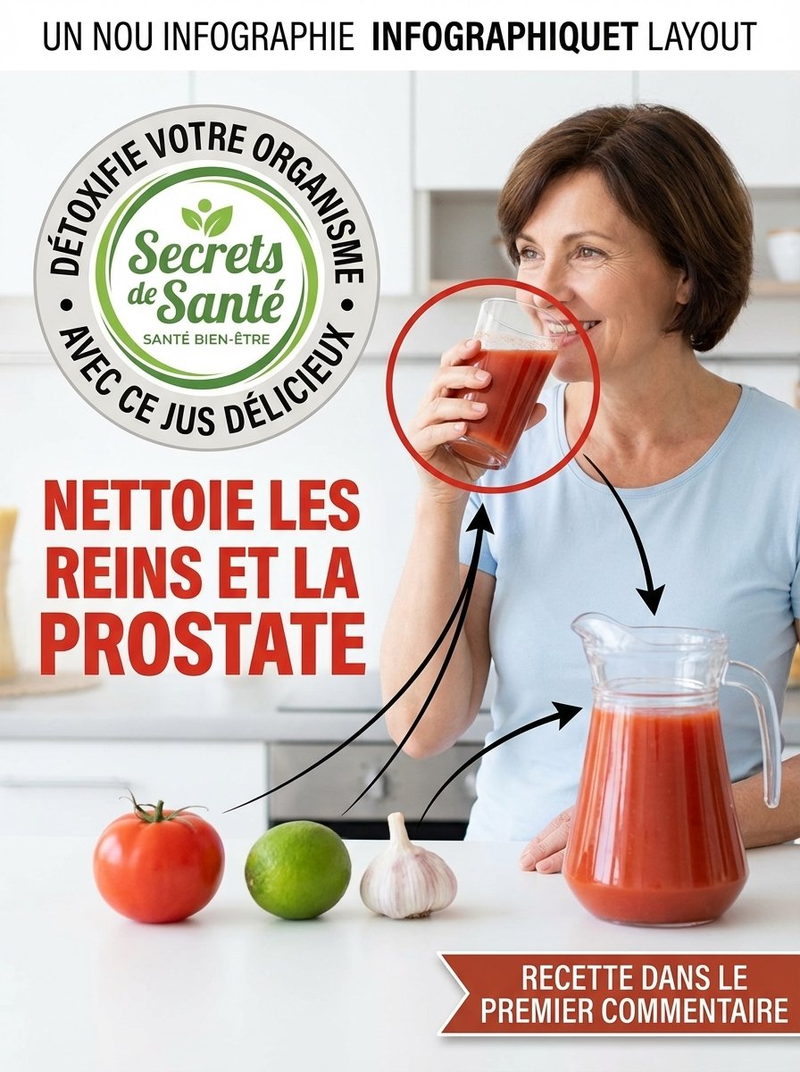 ⚠️ N'Ignorez JAMAIS Ce Jus ! Le Secret Naturel Qui Purifie Vos Reins et Protège Votre Prostate