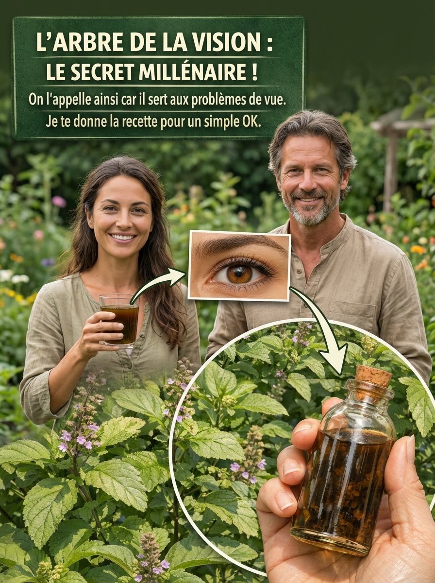 LE SECRET OUBLIÉ : Cette Plante MIRACLE VA SAUVER Votre Vue et Rajeunir Vos Yeux en 21 Jours ! 👁️✨