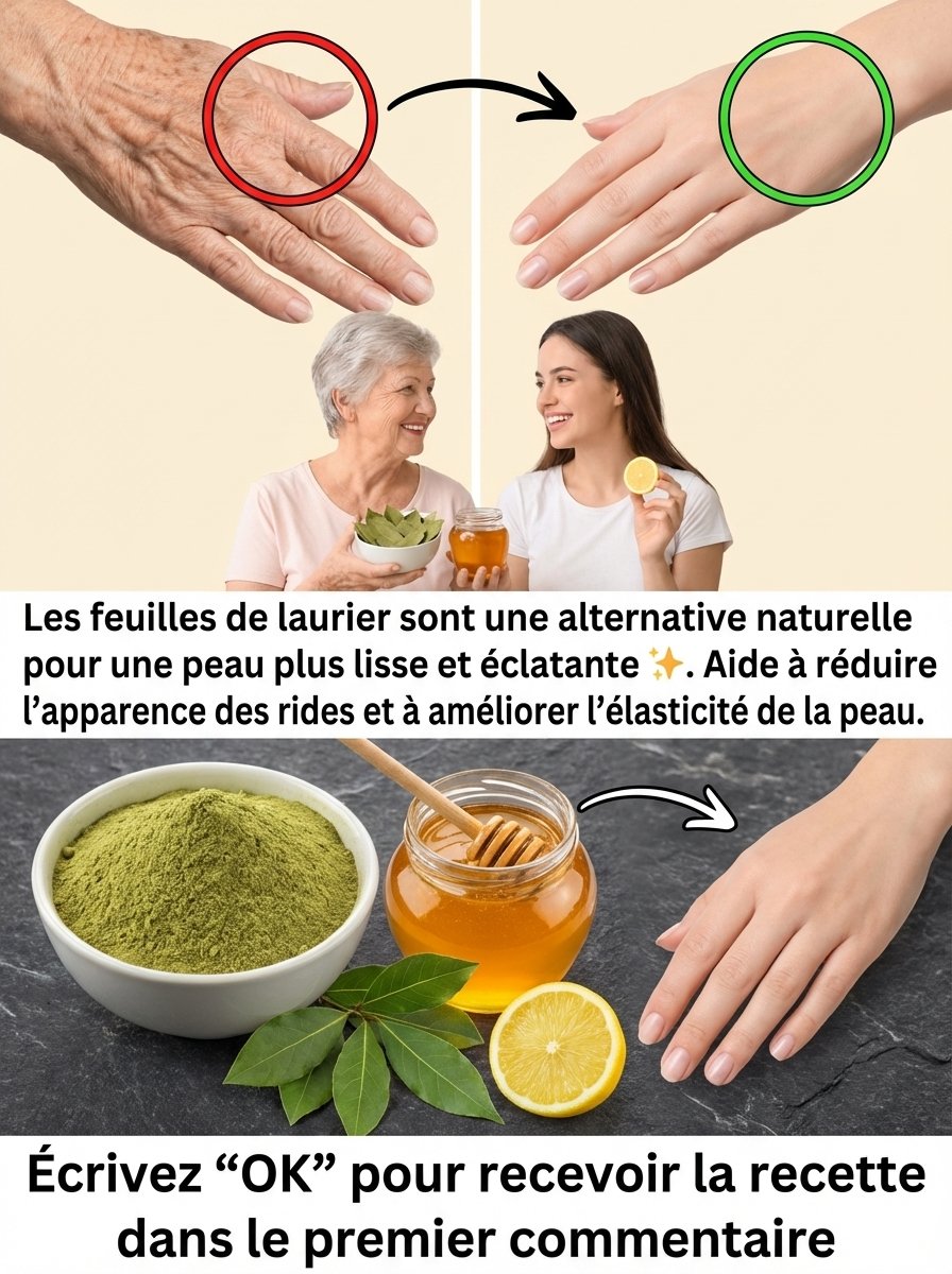 Le Miracle Anti-Âge Insoupçonné : Comment les Feuilles de Laurier Surpassent le Botox pour une Peau Radieuse (Le Secret de Grand-Mère Révélé) !