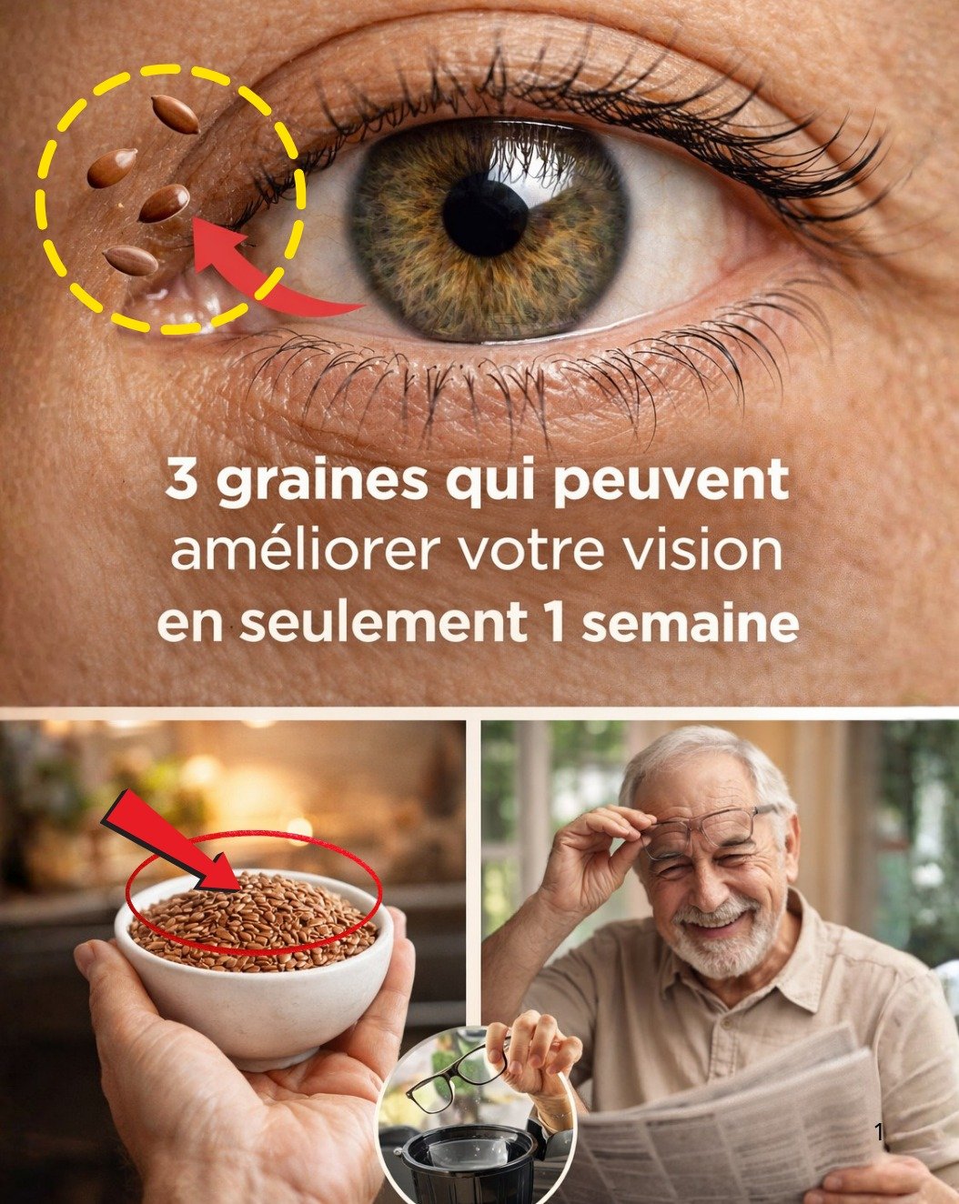 Le Secret Anti-Fatigue Visuelle : 3 Graines Simples Que Vous DEVEZ Intégrer Pour Une Vision Éclatante (Ne Passez Pas À Côté !)