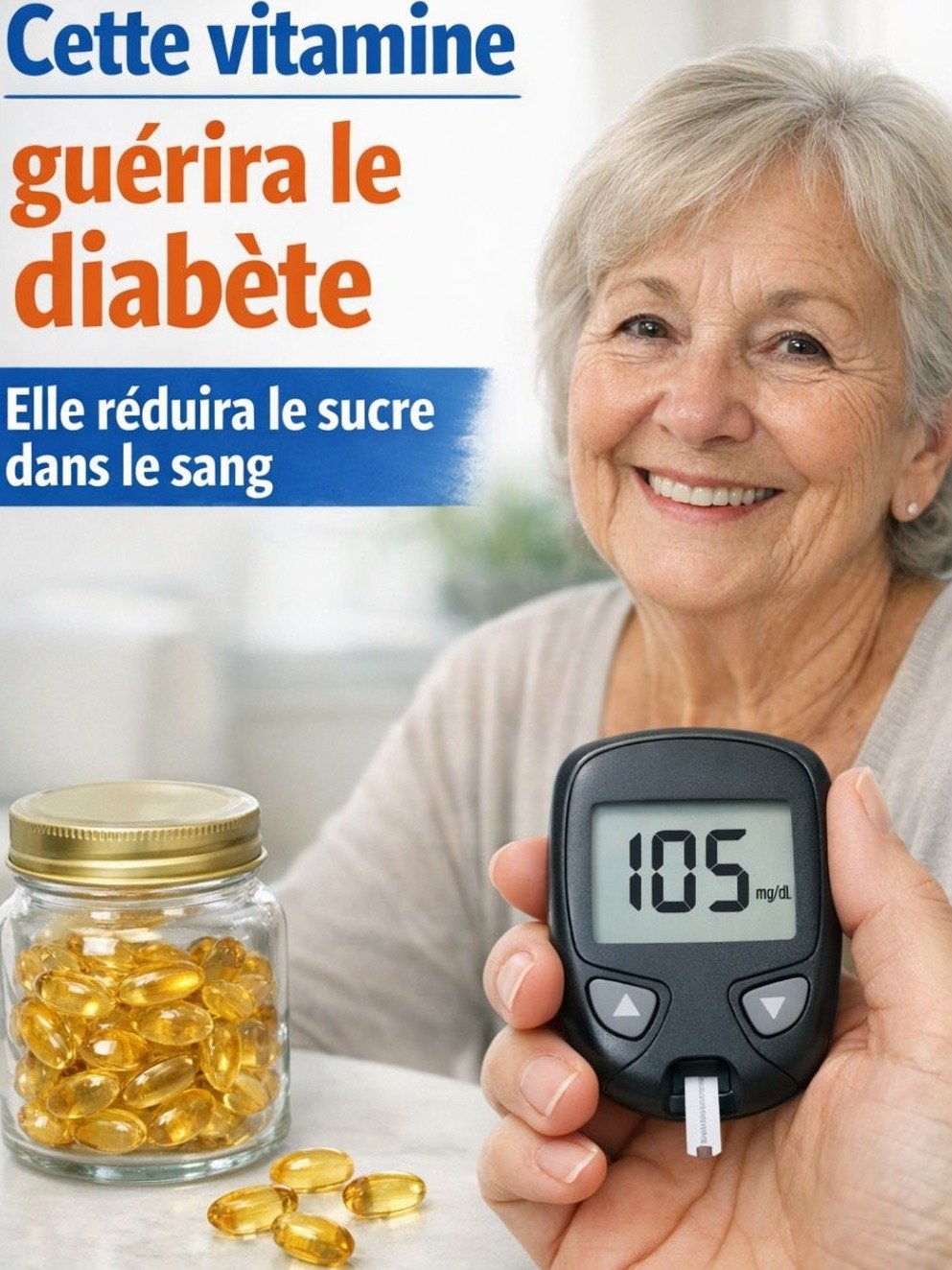 DIABÈTE : 3 VITAMINES ESSENTIELLES que PERSONNE ne Vous Dit (Le N°1 est CRUCIAL pour Votre Glycémie !)