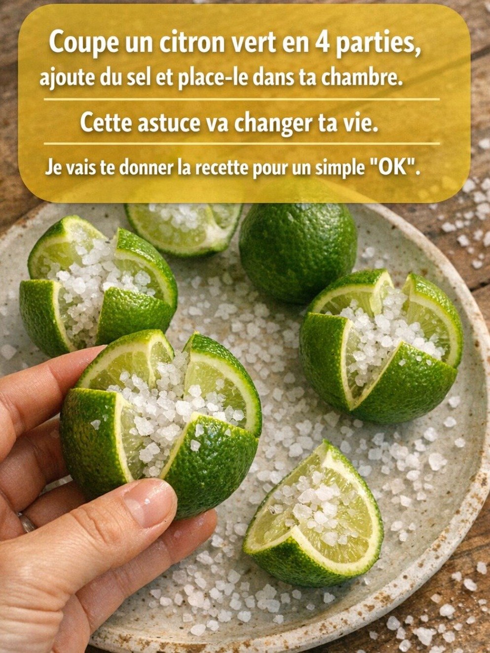 Le Secret Insoupçonné : Pourquoi Mettre des Citrons et du Sel dans Votre Chambre Va Révolutionner Votre Sommeil et Votre Bien-être !