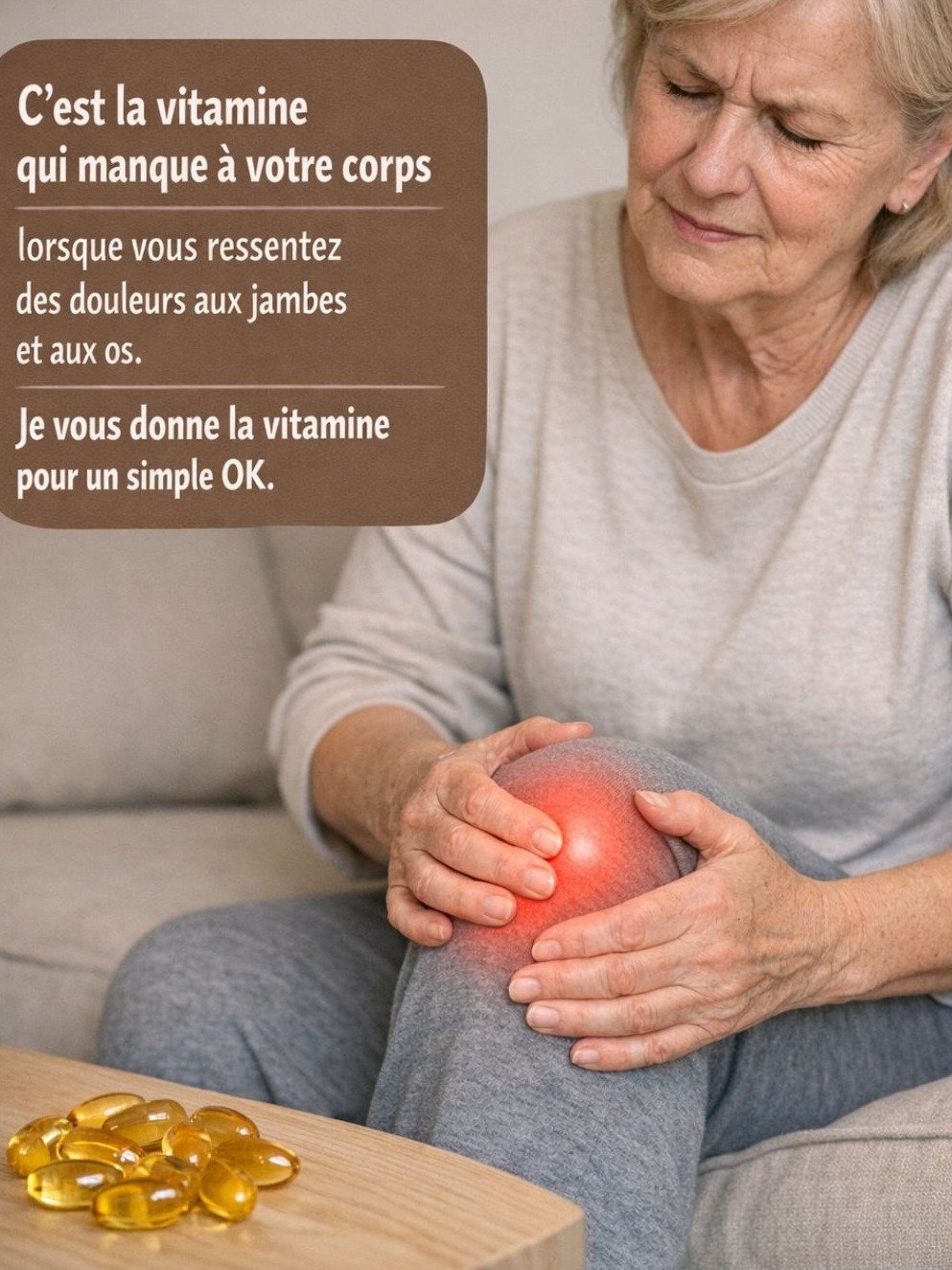 Douleurs aux Jambes et aux Os ? Découvrez LA Vitamine Essentielle Que Personne Ne Vous Dit (et Comment la Trouver) !