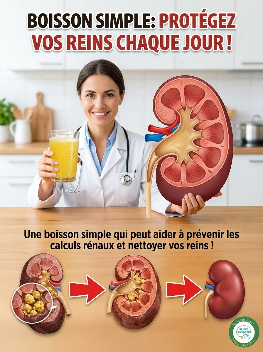Le Secret Simple pour des Reins en Pleine Forme : Cette Boisson Quotidienne Peut TOUT Changer !