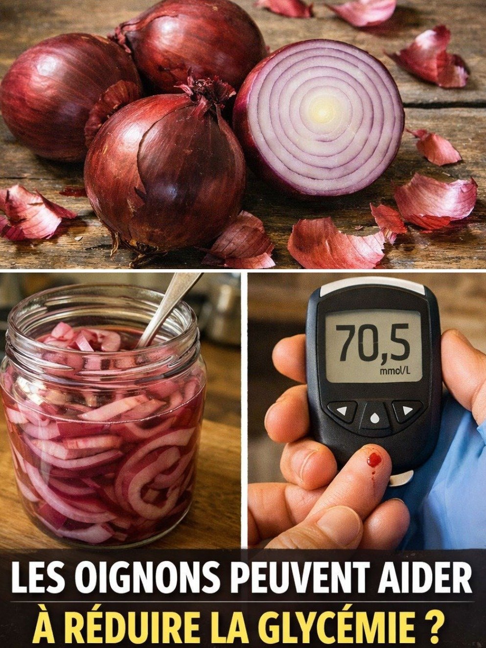 Le Secret Insoupçonné de l'Oignon Rouge : 4 Recettes Simples pour Contrôler Votre Glycémie et Booster Votre Santé Globale !