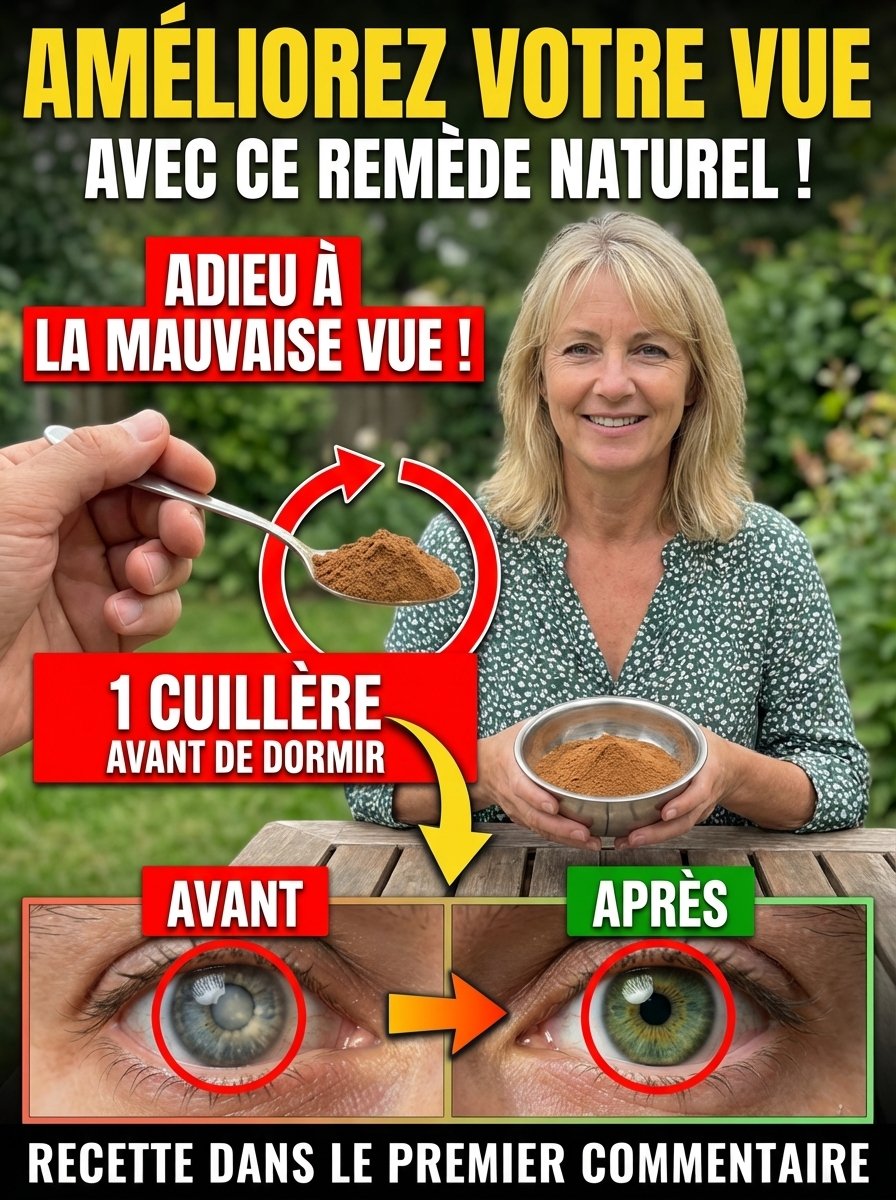 Le SECRET du Soir au Curcuma que TOUS les Plus de 60 Ans S'arrachent pour une Vision Éclatante au Réveil (Ne PAS ignorer!)