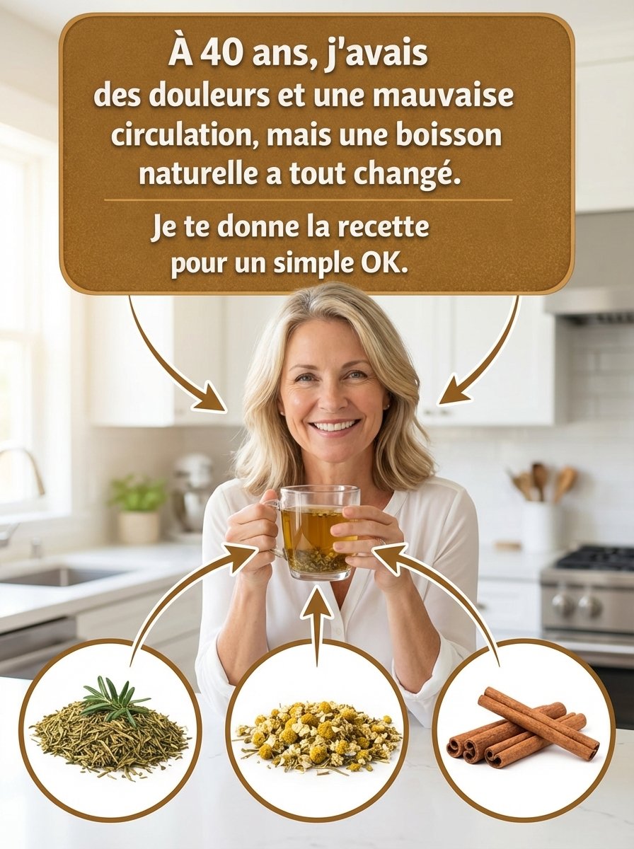 Le Secret Naturel Oublié : Dites Adieu aux Douleurs Articulaires et Retrouvez une Circulation Parfaite en 3 Semaines !
