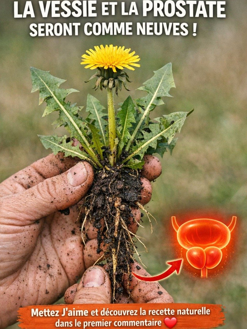 Le Pissenlit : La Plante GRATUITE de Votre Jardin Qui Va Révolutionner Votre Vessie et Votre Prostate (La Science Démontre Ses Pouvoirs Cachés !)