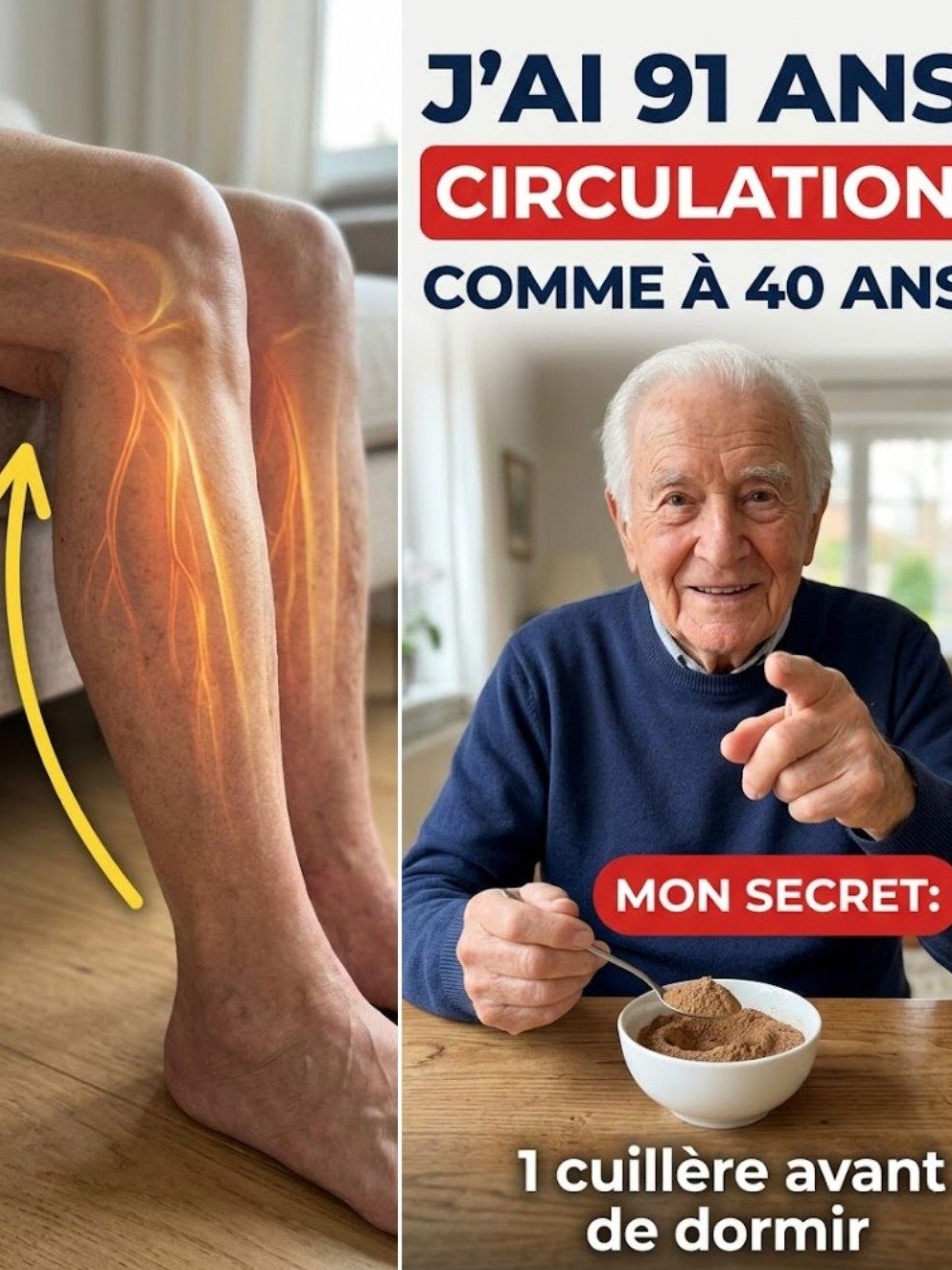 Le Secret Nocturne Révélé : Mangez CECI avant de dormir et DITES ADIEU aux Jambes Lourdes en SEULEMENT 24H !