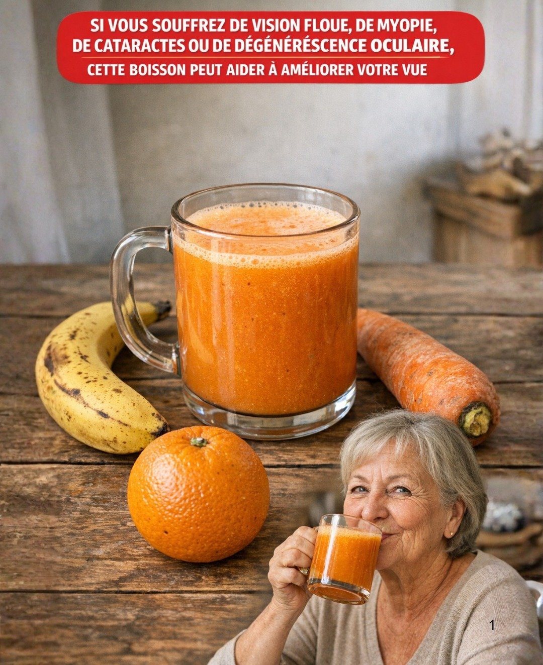 Rajeunissez Votre Vision Naturellement : Une Boisson Puissante Contre la Vision Floue, la Myopie et les Affections Oculaires