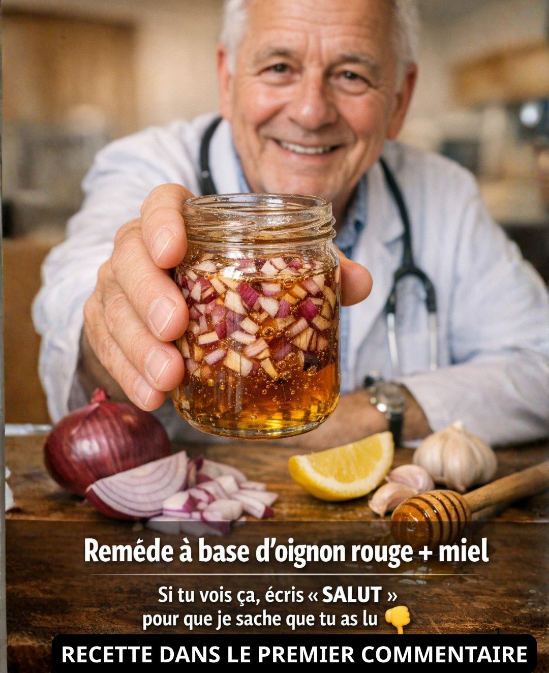 Le mélange revitalisant : Gingembre, Oignon, Ail, Citron et Miel – Une cuillère quotidienne pour votre bien-être