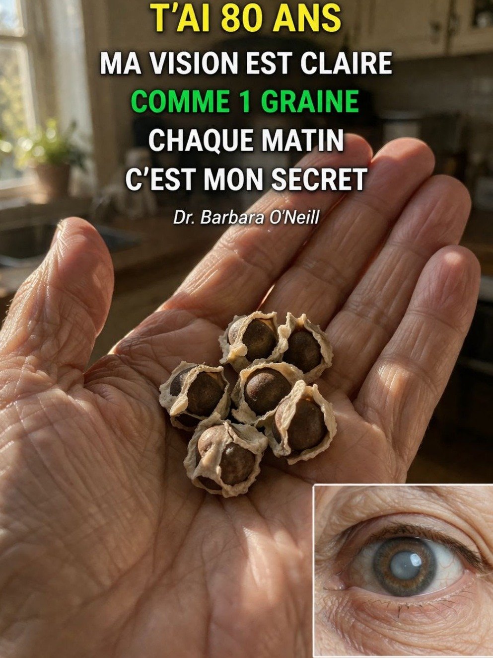 Le secret anti-âge révélé : 3 graines à intégrer chaque matin pour une vue perçante et un cerveau affûté, même après 90 ans !