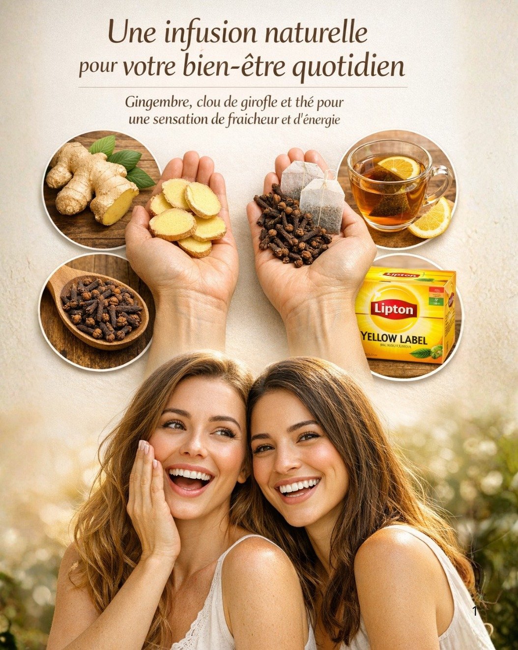 Le Trio Choc Anti-Fatigue et Anti-Âge : Lipton, Clous de Girofle, Gingembre – Pourquoi C'est LE Secret Santé Que Chaque Femme DOIT Connaître !