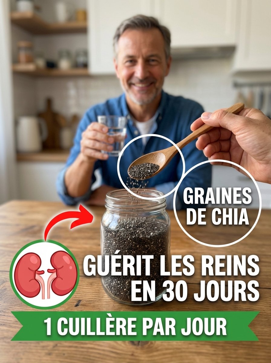 Vos Reins Luttent en Silence ? 8 Raisons Choc de Manger des Graines de Chia DÈS AUJOURD'HUI !