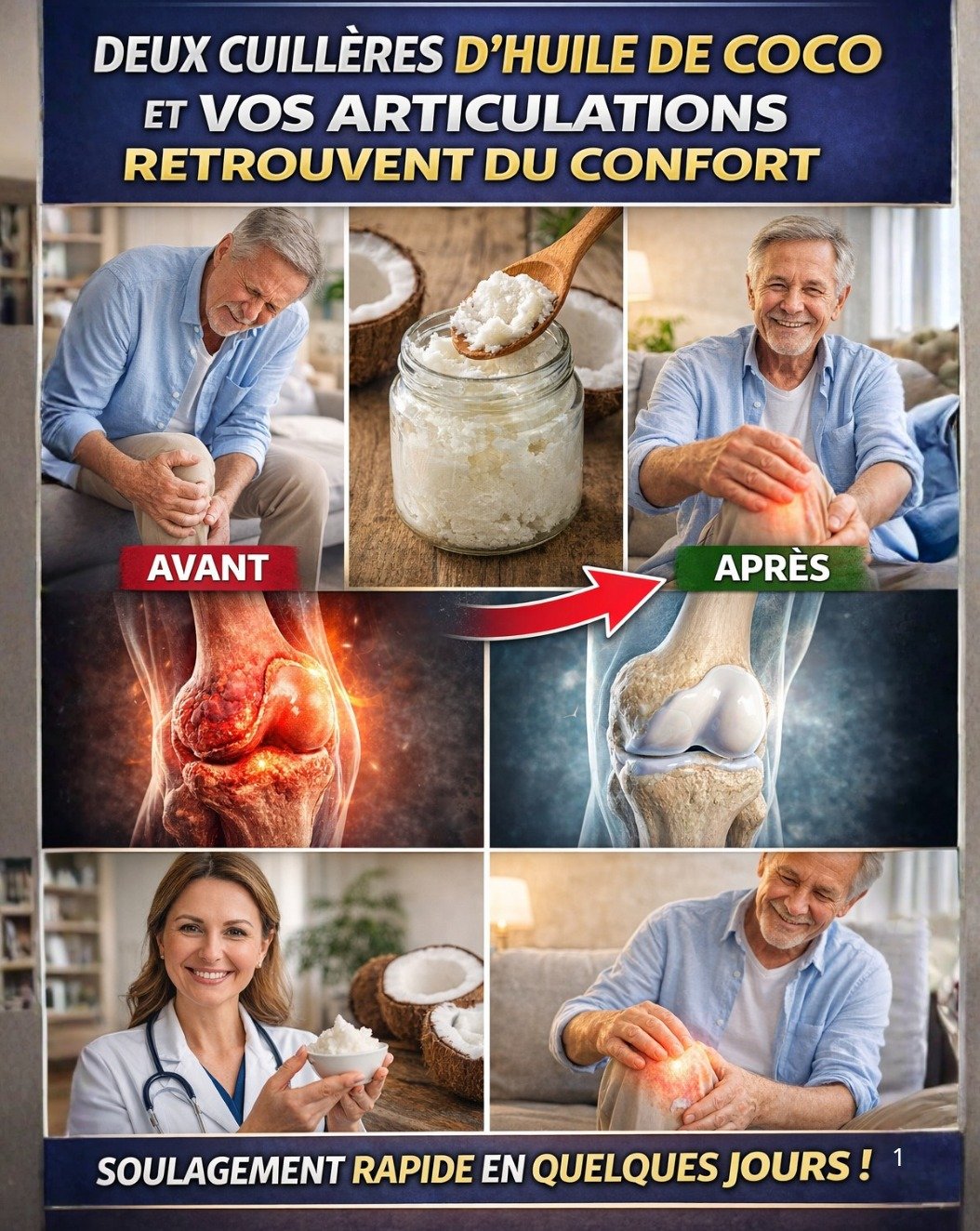 Le Secret Révélé par un Orthopédiste de 97 Ans : UN SEUL ALIMENT Peut Régénérer Votre Cartilage de Genou en 24H !