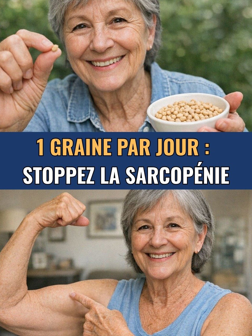 Rajeunissez vos muscles après 60 ans ! Le secret anti-sarcopénie que vous avez DÉJÀ dans votre cuisine