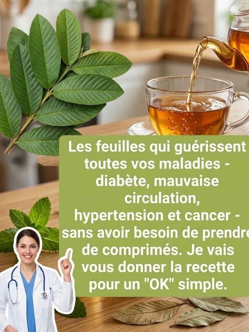 Le SECRET ancestral de 3 feuilles qui pourrait transformer votre santé en 10 jours (Diabète, Tension, Circulation) – Sans comprimés !
