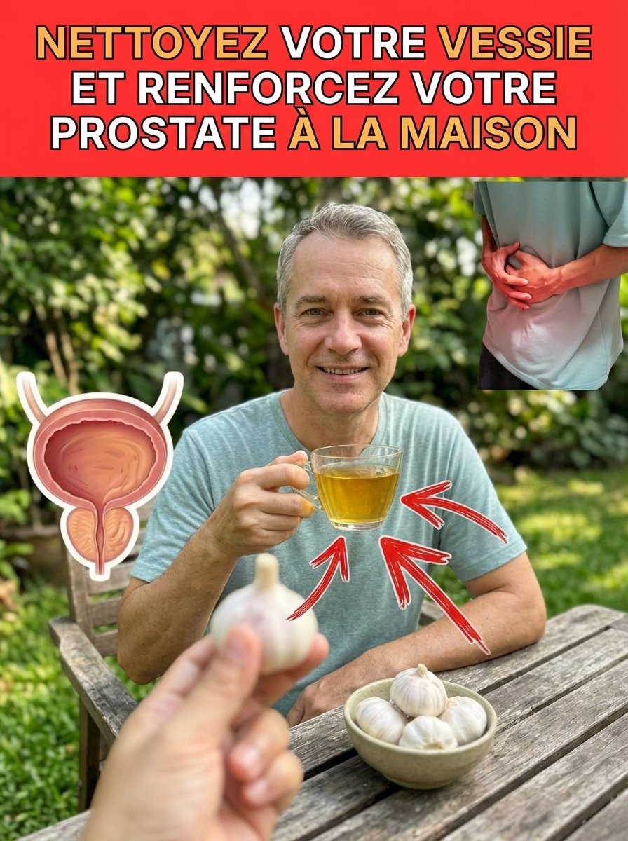 L'ingrédient SECRET de votre cuisine qui ÉLIMINE les fuites urinaires et BOOST votre prostate (Vous n'en croirez pas vos yeux) !