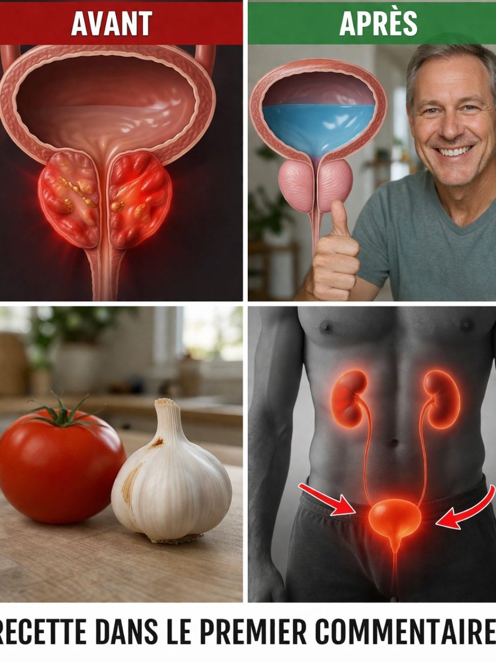 Ne Laissez Plus Votre Prostate Vous Gâcher la Vie ! 😱 Cette Boisson Inattendue à la Tomate et à l'Ail Est Votre Solution Naturelle Ultime !